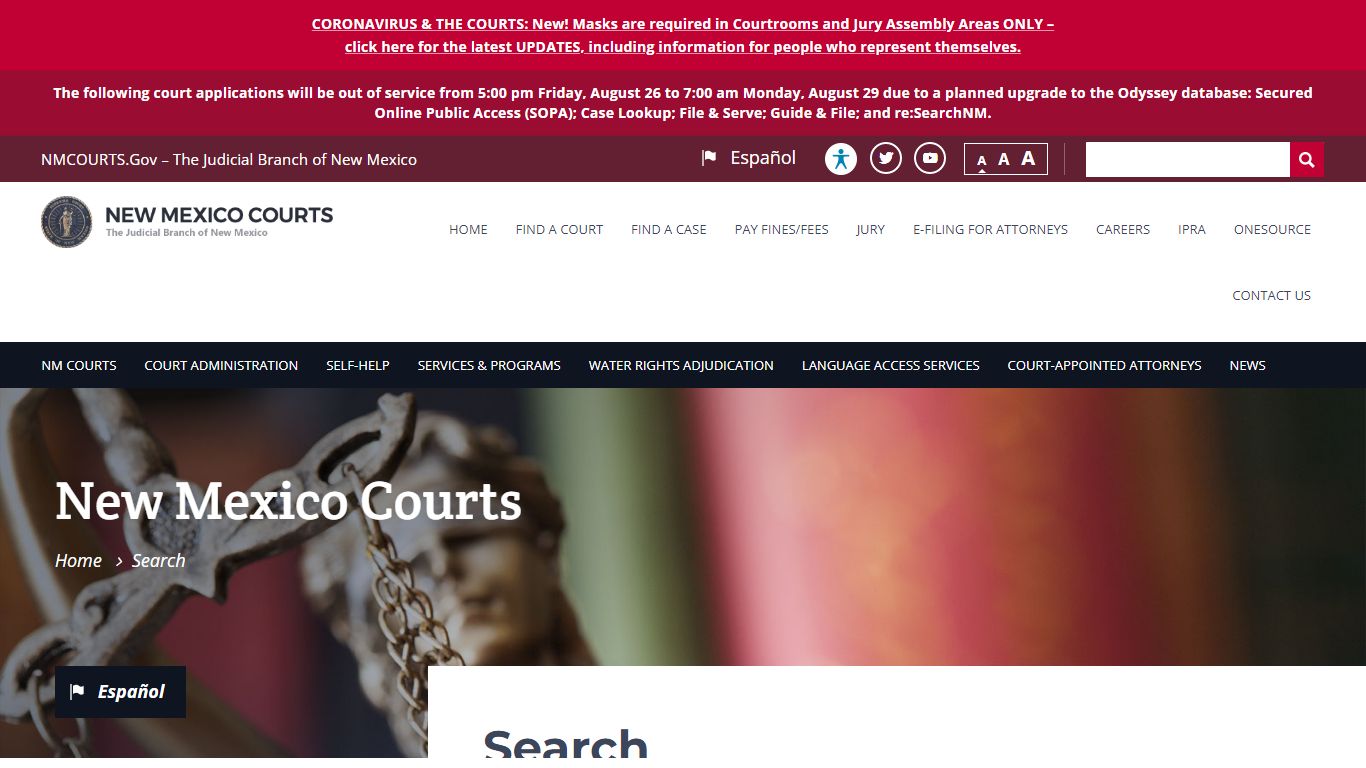 Search | New Mexico Courts - nmcourts.gov